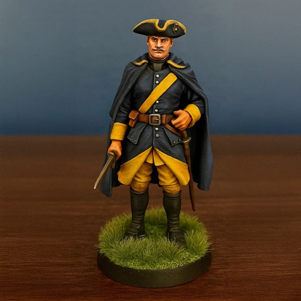 Karoliner High-Ranking Officer